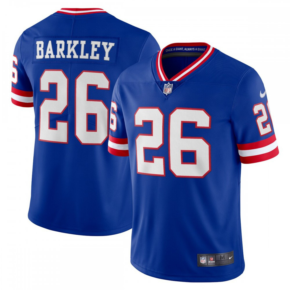 Saquon Barkley New York Giants Nike Classic Vapor Limited Player Jersey - Royal-Profan Arena